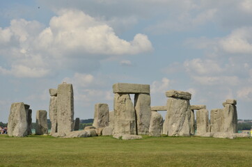 Fototapeta premium CIRCULO MEGALÍTICO DE ROCAS DE STONEHENGE