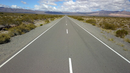 Los Cardones National Park desert with cacti and mountains (Profile D-Log)