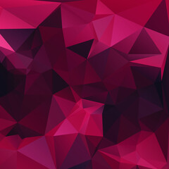 Abstract Purple Color Polygon Background Design, Abstract Geometric Origami Style With Gradient