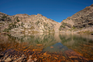 Wonderland Lake in Rocky Mountain National Park