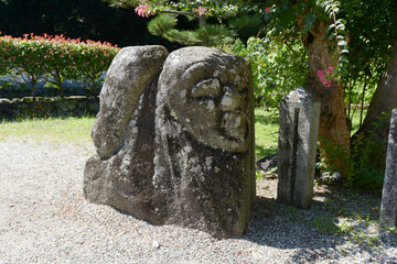 橘寺　二面石　奈良県明日香村 © ogurisu