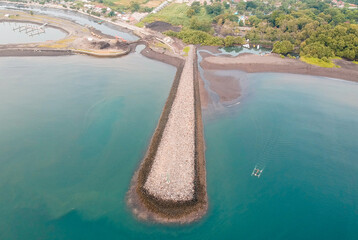 Beautiful view around Banyuwangi City East Java Indonesia.