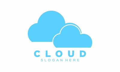 Cloud vector logo