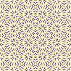 Abstract seamless pattern with various shapes. Geometric pattern for fabric. Textile background.