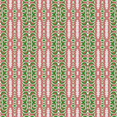 Abstract colorful seamless jacquard mosaic pattern. Design for fabric, wallpaper, paper, cover, weaving, packaging, tile, ceramics. Background for fashion textiles.