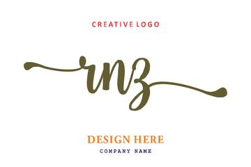 RNZ lettering logo is simple, easy to understand and authoritative