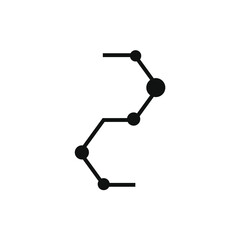 draw some circles attached to the line