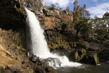 waterfall in park