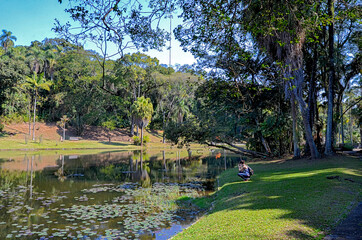 Lago das Ninféias, Jardim Botânico, Sao Paulo.