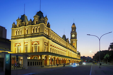 Edificio da estação da Luz, São Paulo.