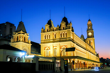 Naklejka premium Edificio de Estação da Luz, São Paulo.