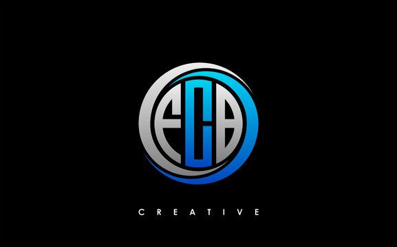 FCB Letter Initial Logo Design Template Vector Illustration