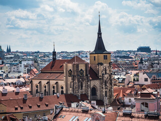 Church of Saint Giles or Kostel svateho Jilji in Prague, Czech Republic