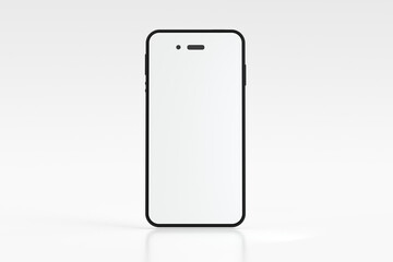 3d rendering different moblie phone concept picture