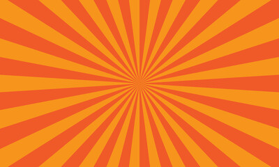 Rays background in retro style. Vector. Halloween background.	