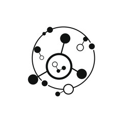 molecules in a circle with a small circle attached