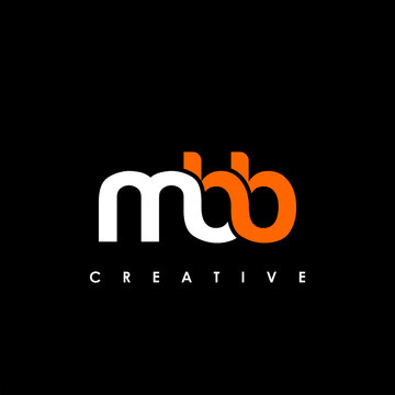 MBB Letter Initial Logo Design Template Vector Illustration