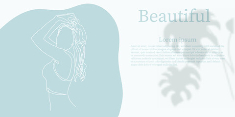 Surreal Faces Continuous line, drawing of set faces and hairstyle, fashion concept, woman beauty minimalist, vector illustration pretty sexy. Contemporary portrait