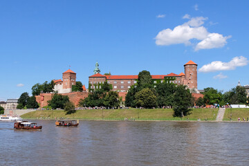 Fototapeta premium Royal castle in Kraków