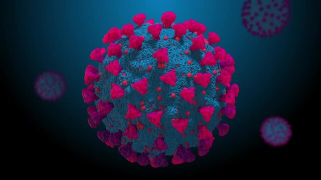 Virus variants outbreak covid-19 viral cell mutation Delta, Gamma 