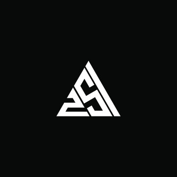 ZSI letter logo creative design. ZSI unique design
