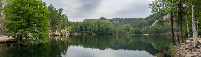 Adršpašské jezioro Piaskownia