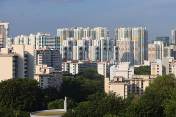 HDB public housing apartments in Singapore, Asia
