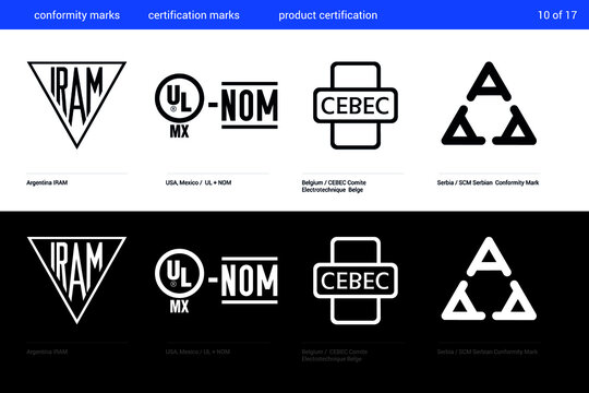 Certification Marks. Conformity mark and symbols. Wireless Communication. Electromagnetic Compatibility