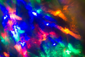 Obraz na płótnie Canvas Colorful abstract background, dynamic lighting