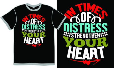 in times of distress strengthen your heart, best exercise for heart at home, distress time, heart of times square design apparel