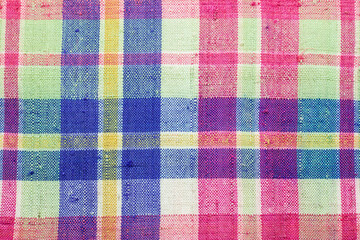 Colorful Thai loincloth fabric