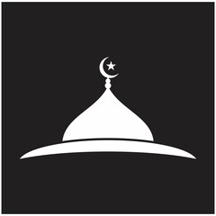 Mosque Logo Template vector symbol illustration design