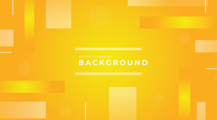 Abstract Geometric Background with orange Yellow Colorful GradientPrint