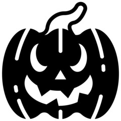 pumpkin monster icon