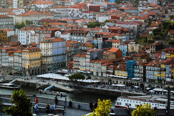 view of the city Ribeira do porto Portugal