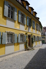 Historische Altstadt in der UNESCO-Weltkulturerbestadt Bamberg, Oberfranken, Franken, Bayern, Deutschland
