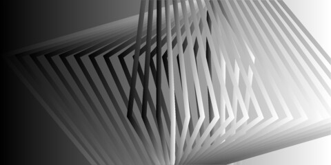 Naklejka premium black and white background with lines