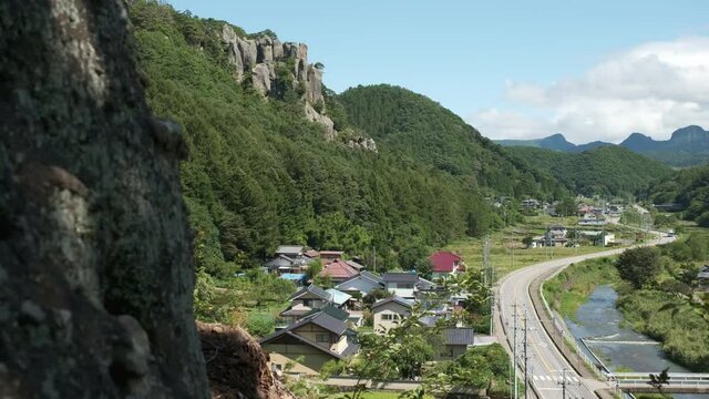 内山峡の風景　長野県佐久市