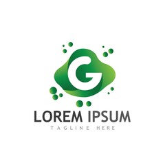 G Letter vector illustration icon