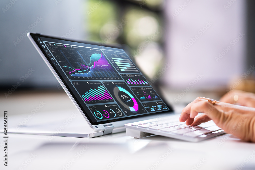 Aufkleber digital data technology