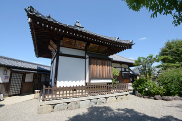 Fototapeta premium 飛鳥寺 思惟殿 奈良県明日香村