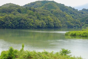 lake in the mountains