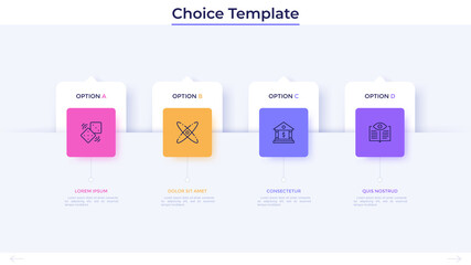 Modern Infographic Vector Banner