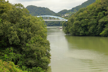 Obraz premium bridge over the river