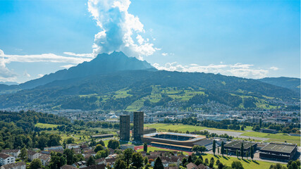 Luzern Allmend mit Stadion © Ales Caneve