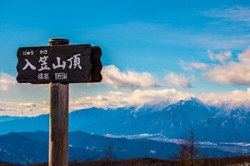 長野県　入笠山からの絶景