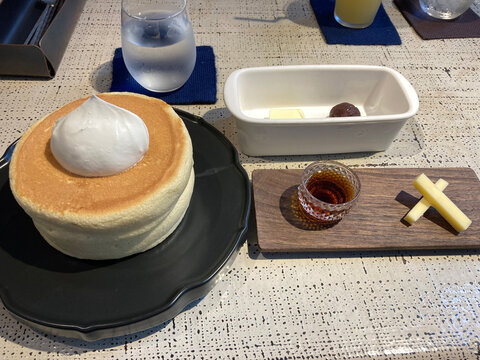 cake and coffee
