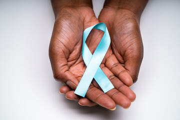 Teal Ribbon To Support Cervical Awareness