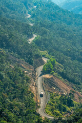 27C national road at Khanh Hoa province, Vietnam