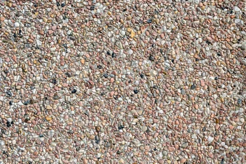 Foto op Canvas Texture of exposed Aggregate washed Concrete © Jarama
